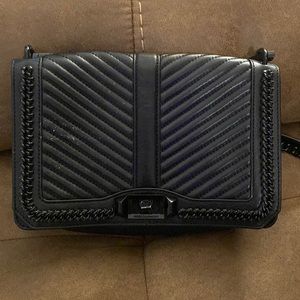 Rebecca Minkoff crossbody bag black leather